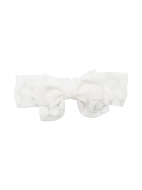 Monnalisa polka-dot bow headband