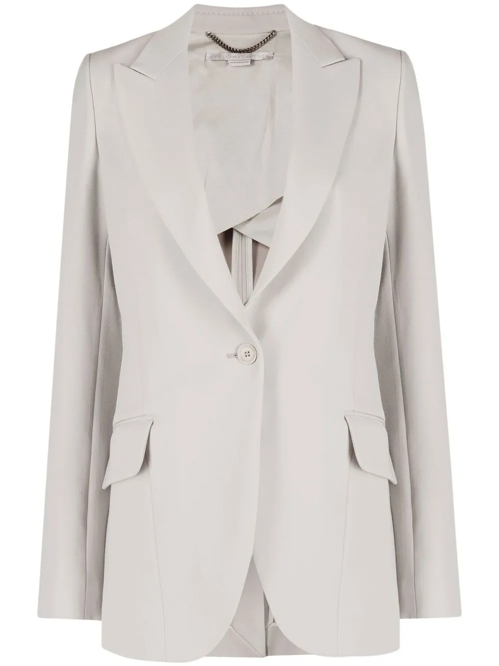 

Stella McCartney single-breasted tailored blazer - Grey