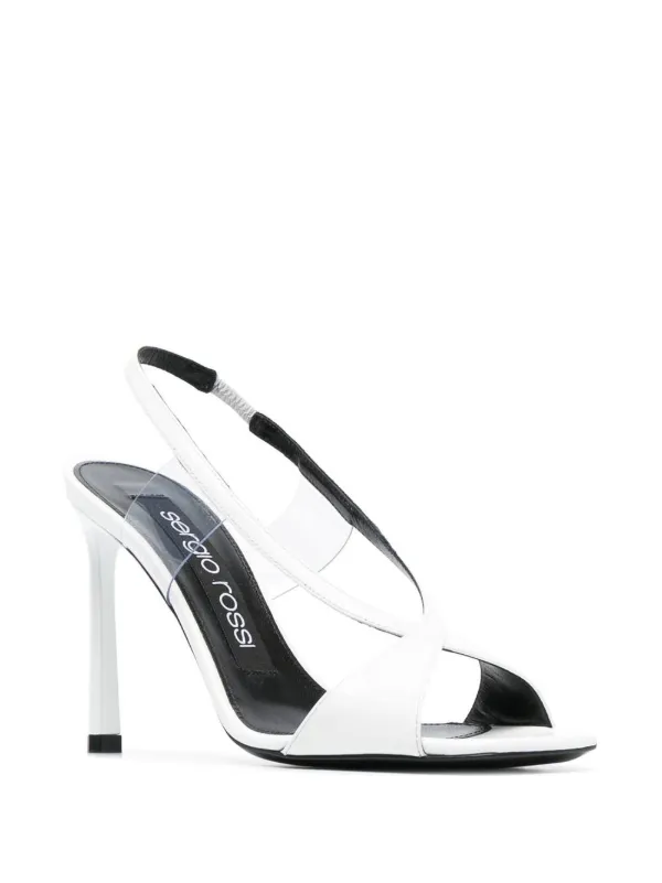 【Sergio Rossi】レザーサンダル Sergio Rossi レザーサンダル | ホワイト | FARFETCH JP