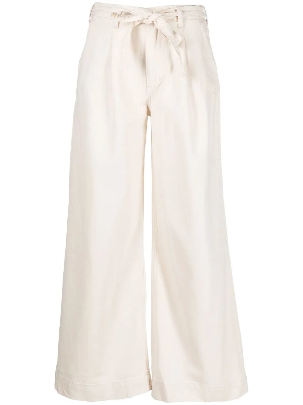 

Scotch & Soda belted wide-leg jeans - Neutrals