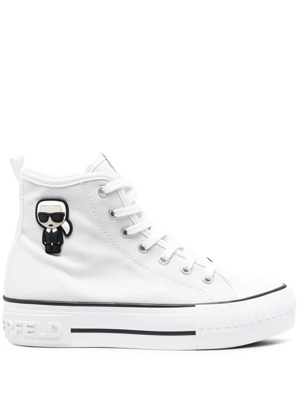 

Karl Lagerfeld Ikonik Karl high-top sneakers - White