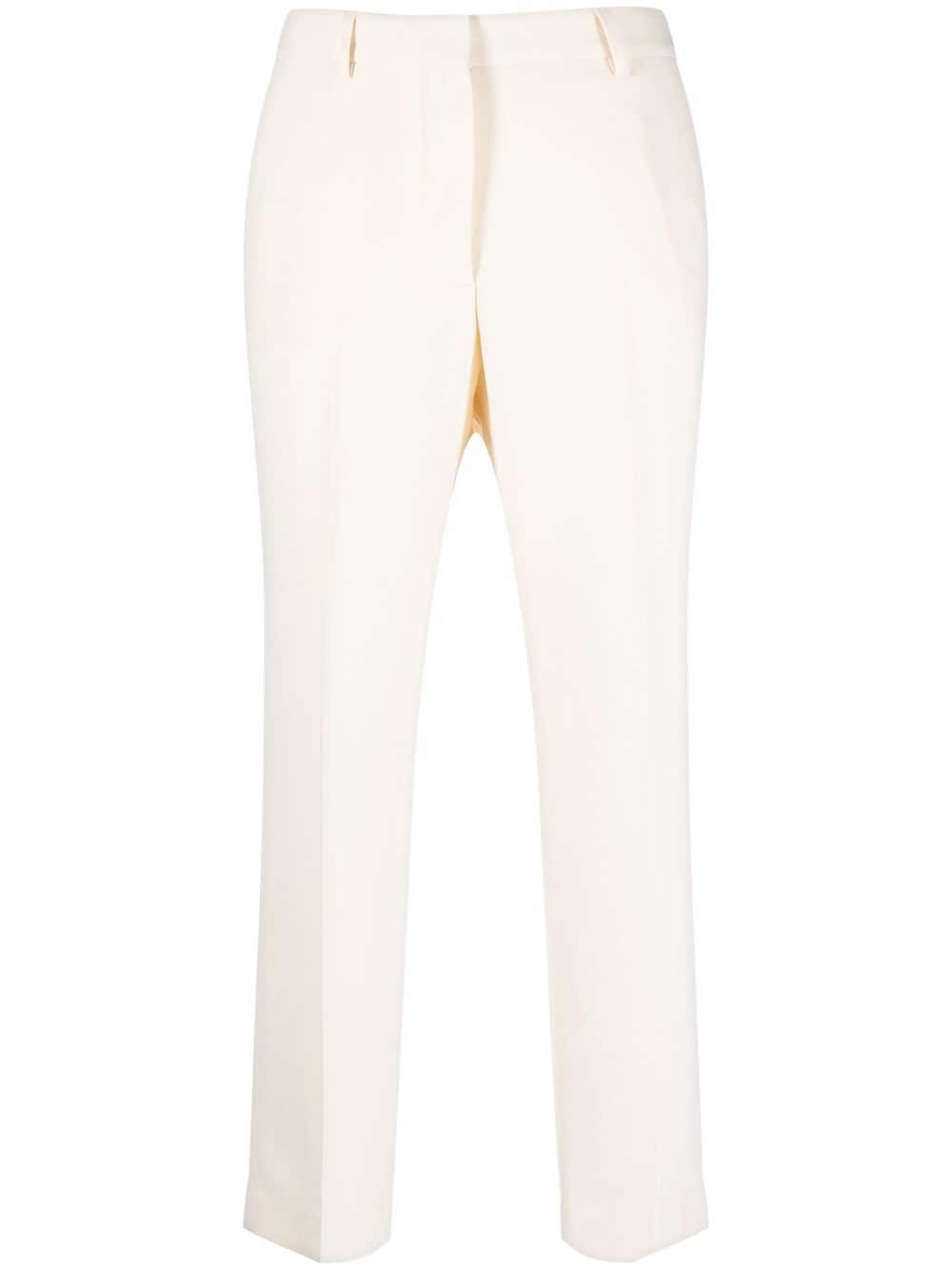 See By Chloé Tailored Tapered-leg Trousers In Neutrals