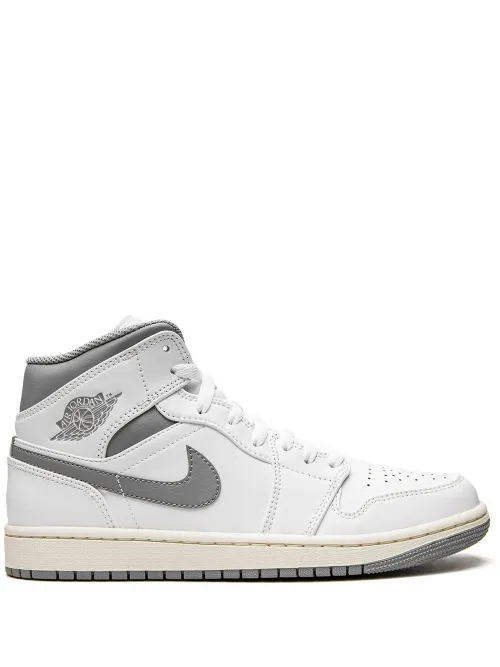 Baskets Air 1 Mid "White/Stealth Grey" - Jordan - Modalova