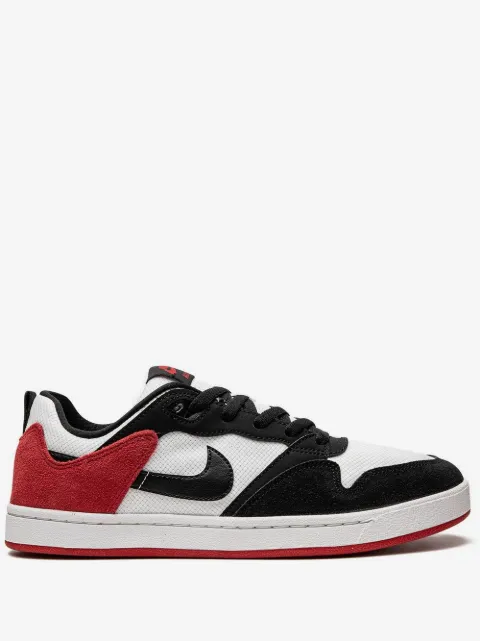 Nike кроссовки SB Alleyoop White/Black/University Red
