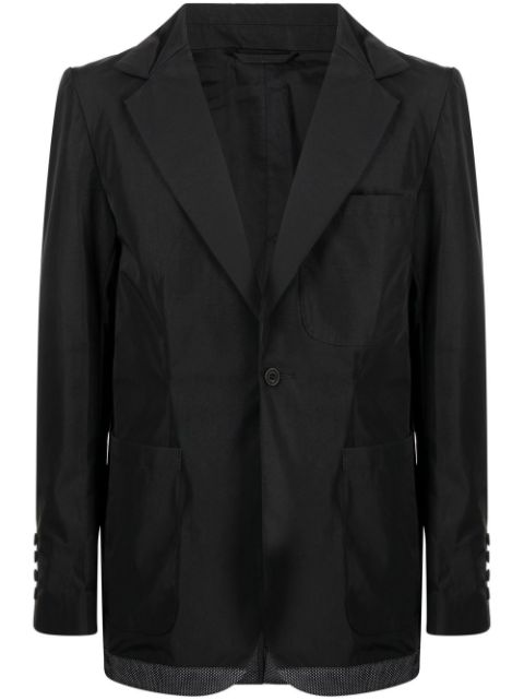 The Power For The People single-breasted blazer