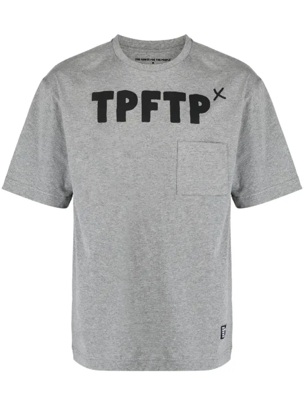 The Power For The People ロゴ Tシャツ | グレー | FARFETCH JP