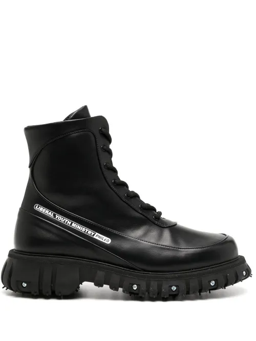 PHILEO bottines en cuir - Noir - PHILEO - Modalova