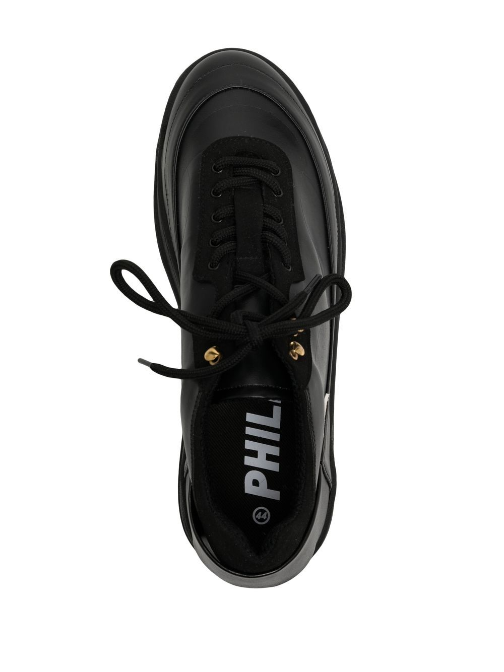 Shop Phileo Paris Approche Low-top Sneakers In Black