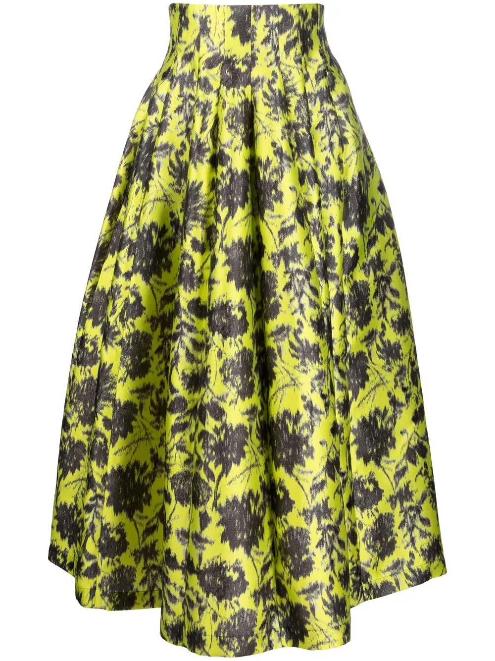 

Philosophy Di Lorenzo Serafini floral-print flared maxi skirt - Yellow