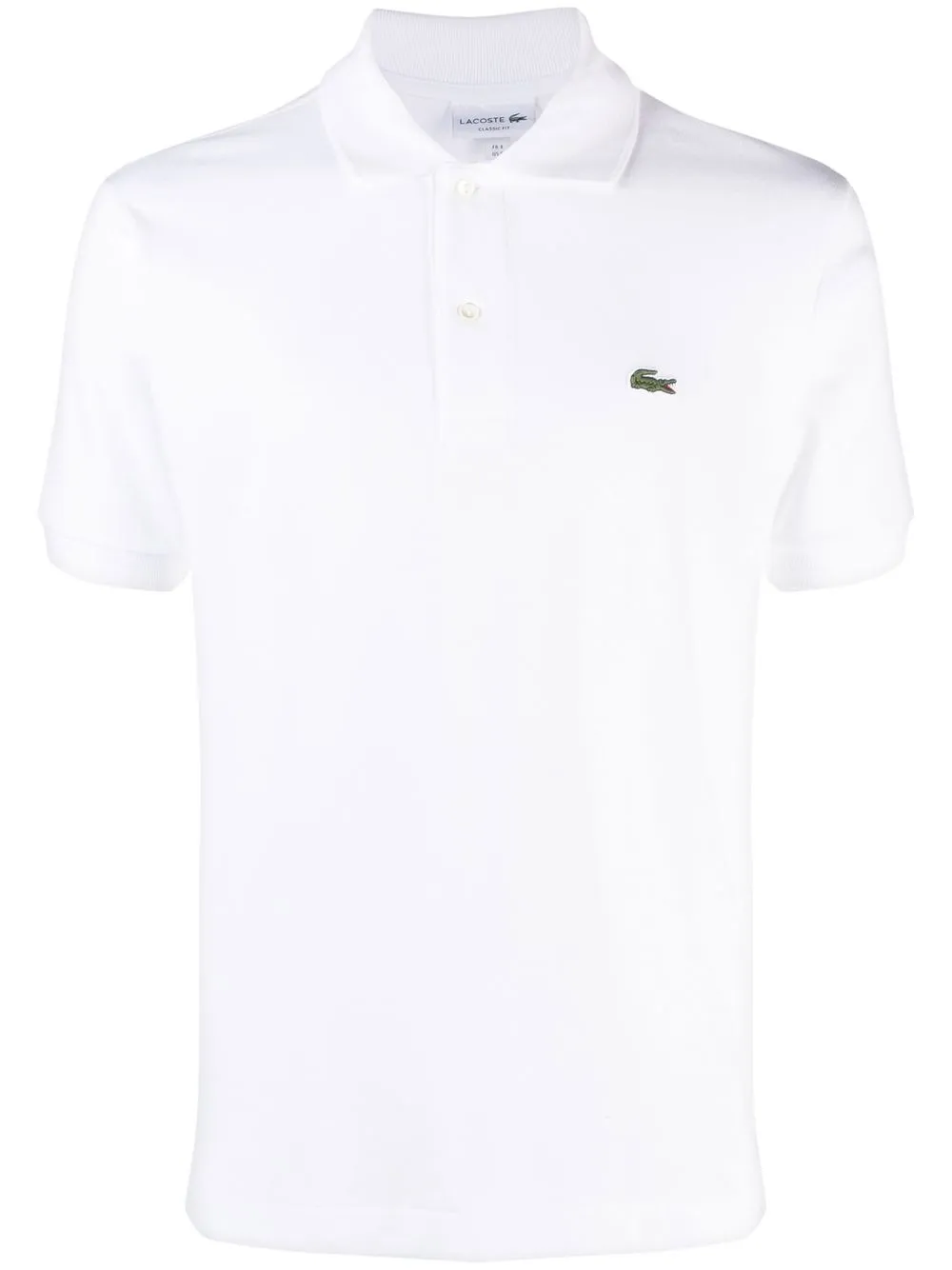 

Lacoste logo-patch polo shirt - White