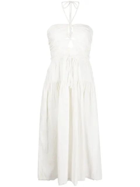 Ulla Johnson Ella halterneck midi dress