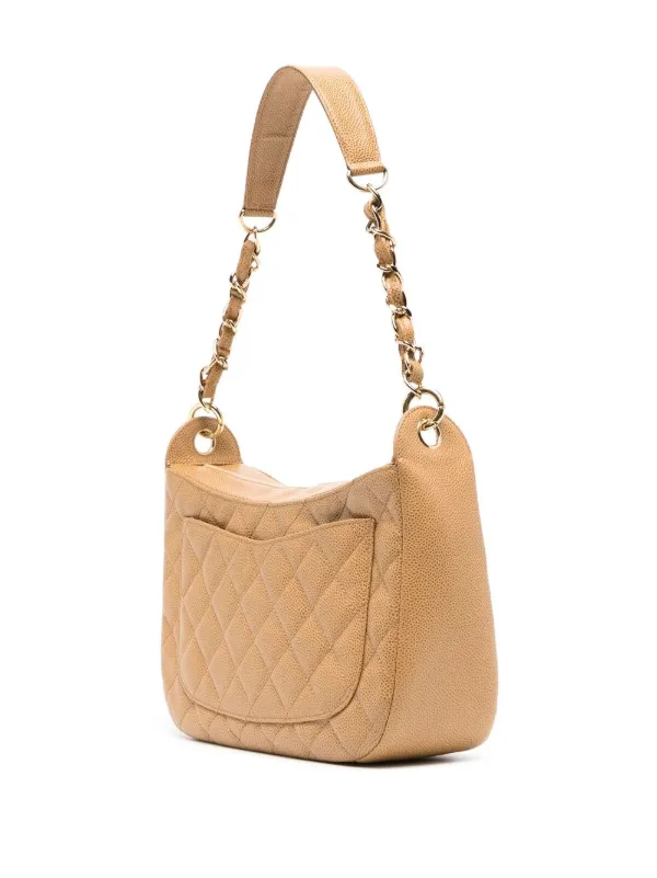 CHANEL Pre-Owned 2002 キルティング ショルダーバッグ | イエロー 