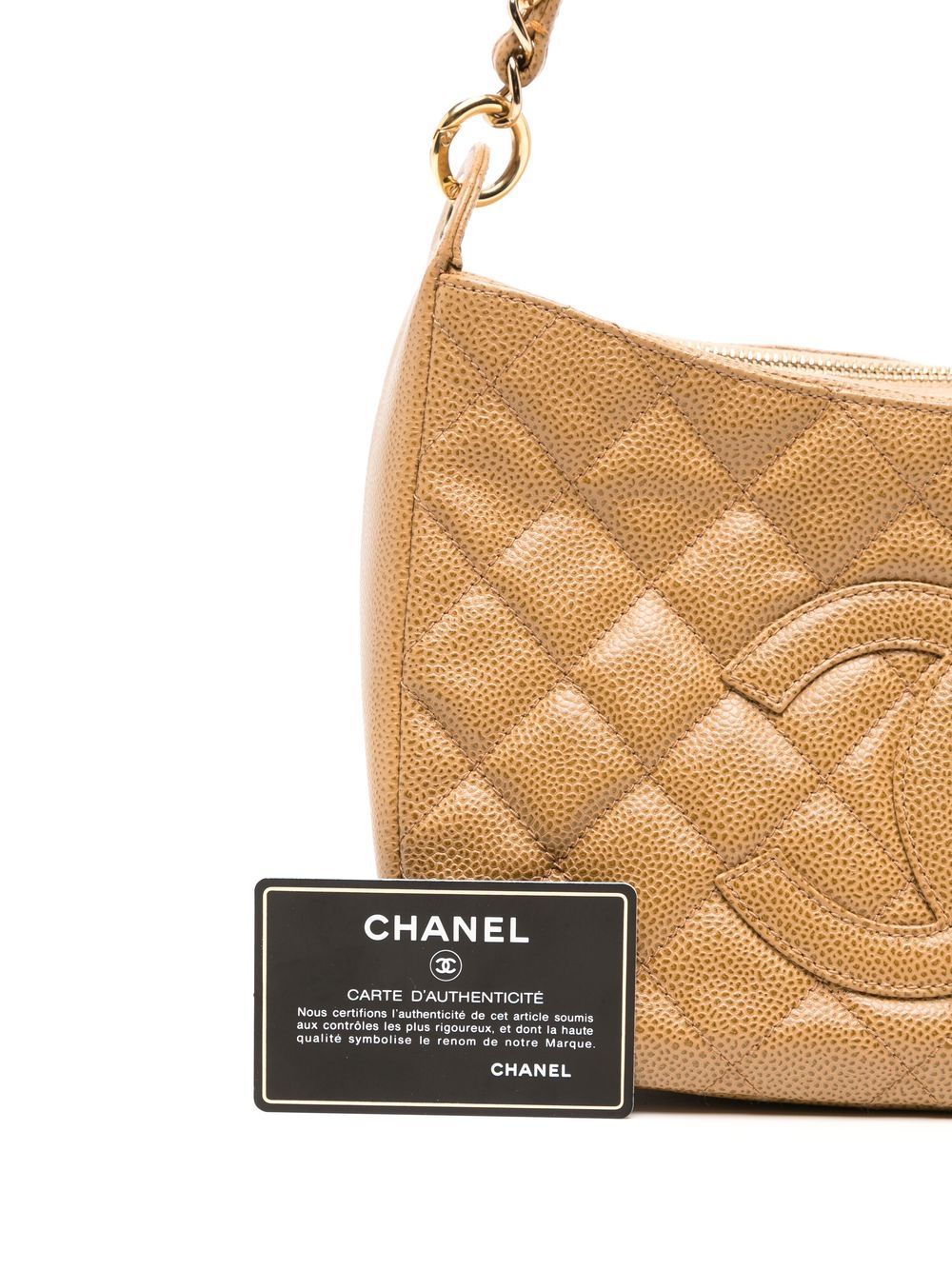 Cheap HOT SALE CHANEL 2002 quilted shoulder bag Women