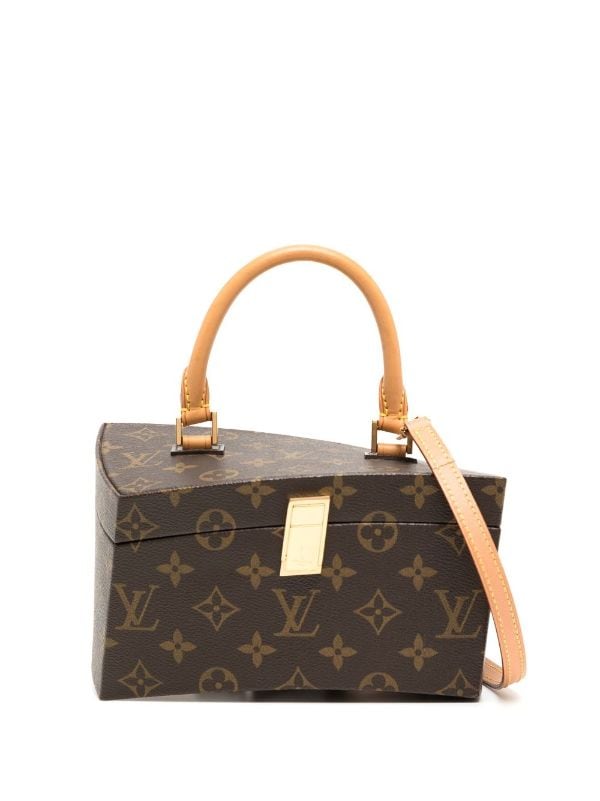  Louis Vuitton, Pre-Loved Frank Gehry x Louis Vuitton Monogram  Canvas Twisted Box, Brown : Luxury Stores