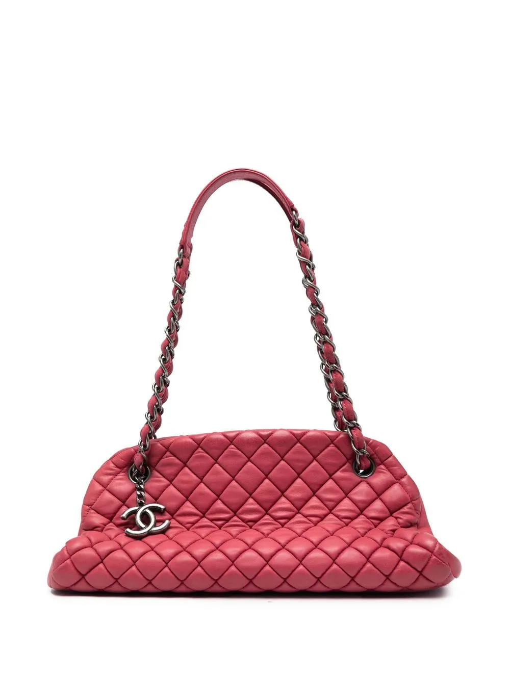 

CHANEL Pre-Owned 2012-2013 Mademoiselle bowling bag - Red