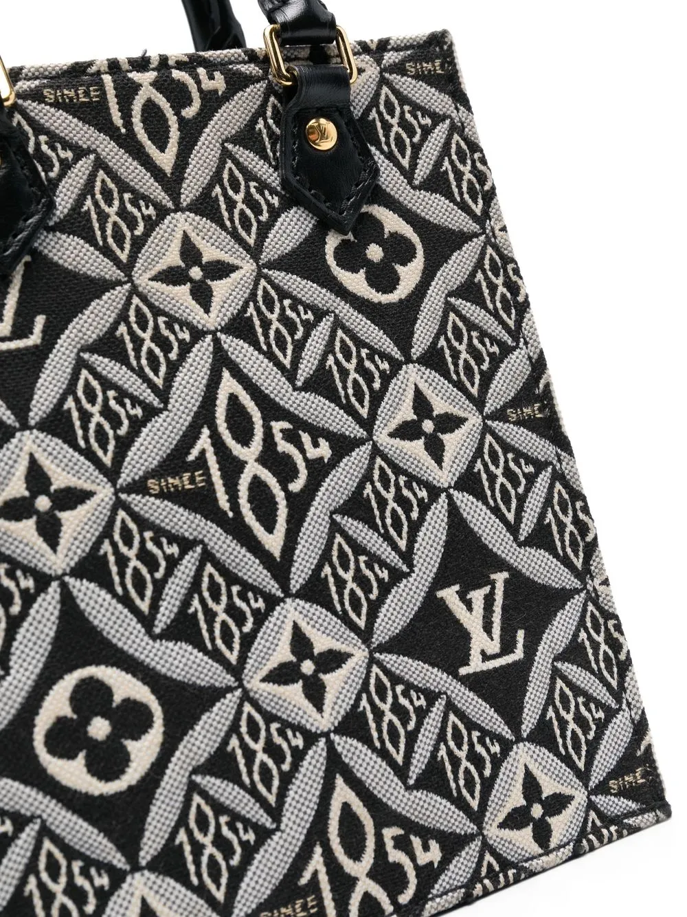 Preowned Louis Vuitton 2021 Petit Sac Plat Tophandle Bag In Black