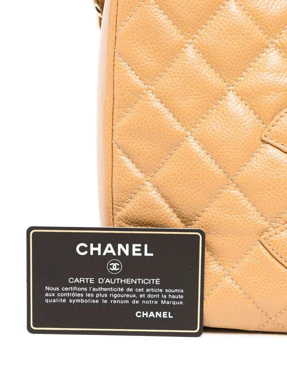 CHANEL 2005 diamond-quilted logo shoulder bag Women