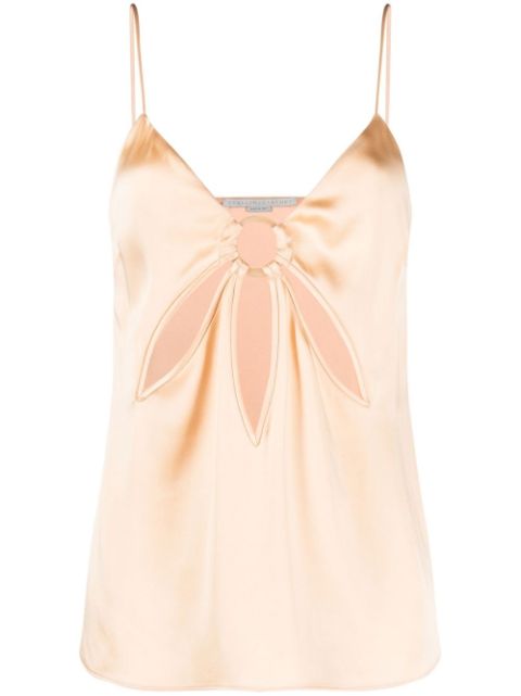 Stella McCartney ruched satin vest Women