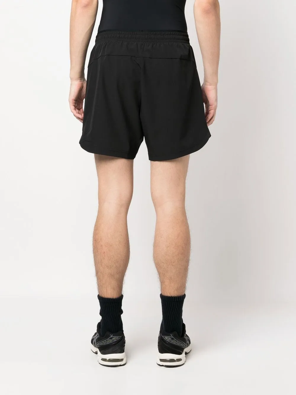 EA7 LOGO-PRINT DECK SHORTS