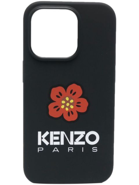 Kenzo iPhone 14 Pro hoesje met bloemenprint