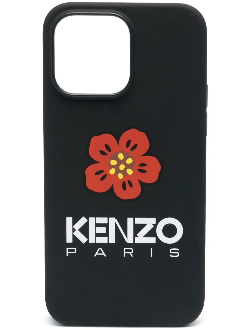 Shop Kenzo Boke Flower Iphone 14 Pro Max Case In Black