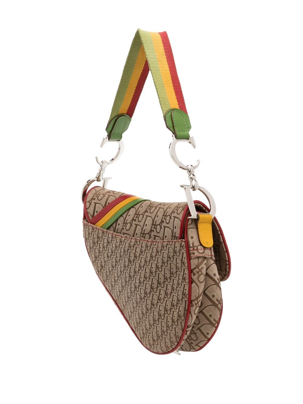 Christian Dior 2004 pre-owned Rasta Trotter Saddle shoulder bag Women