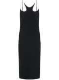 Dion Lee scoop-back midi-dress - Black