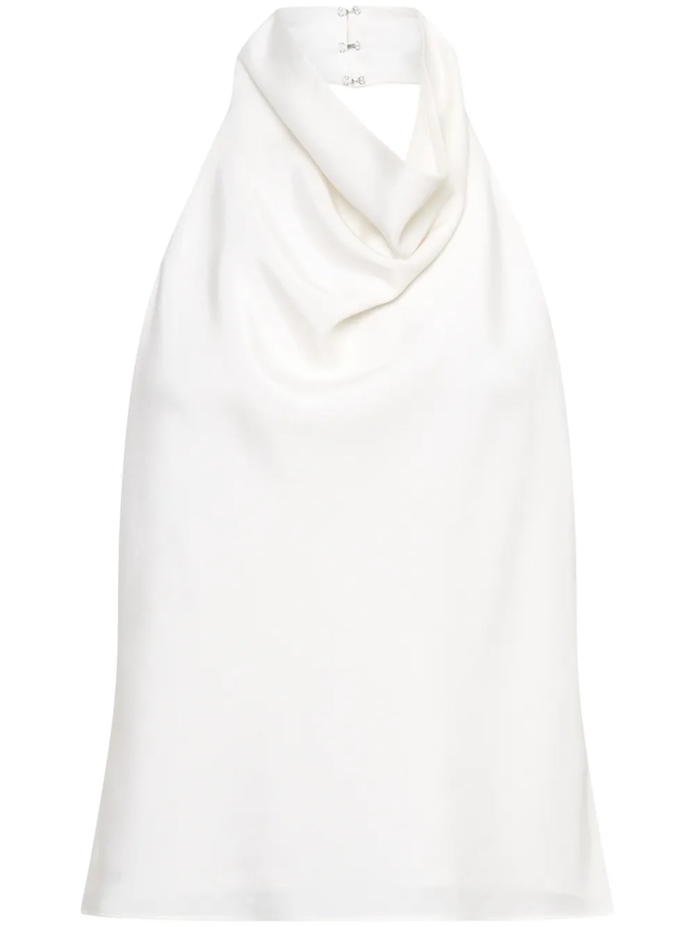 Dion Lee Cowl-neck Sleeveless Top In Ivory