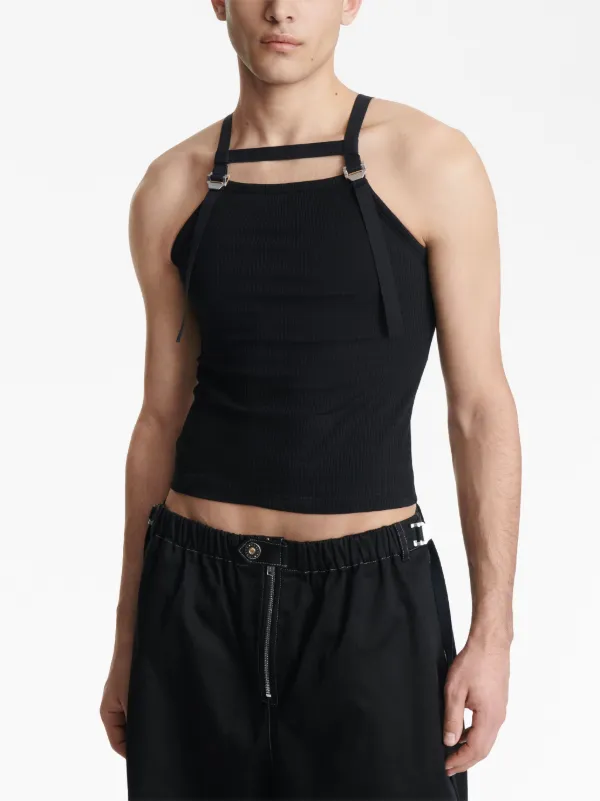 Dion Lee safety-harness Ribbed Tank Top - Farfetch