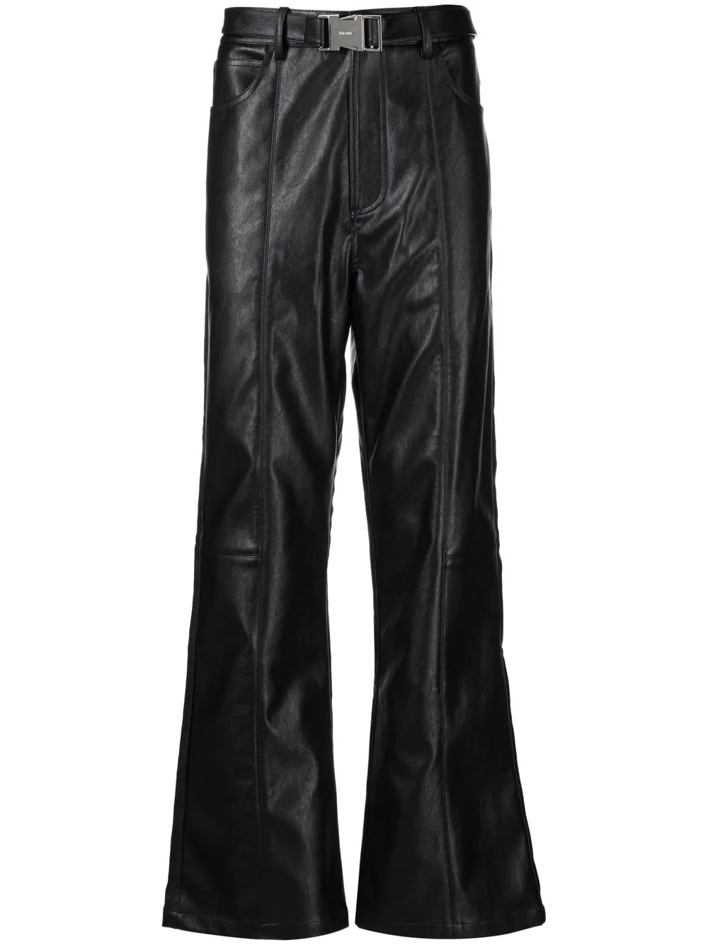 

TEAM WANG design pantalones anchos - Negro