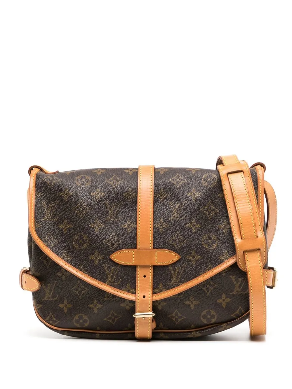 

Louis Vuitton bolsa crossbody Saumur 30 con monograma pre-owned 1995 - Marrón