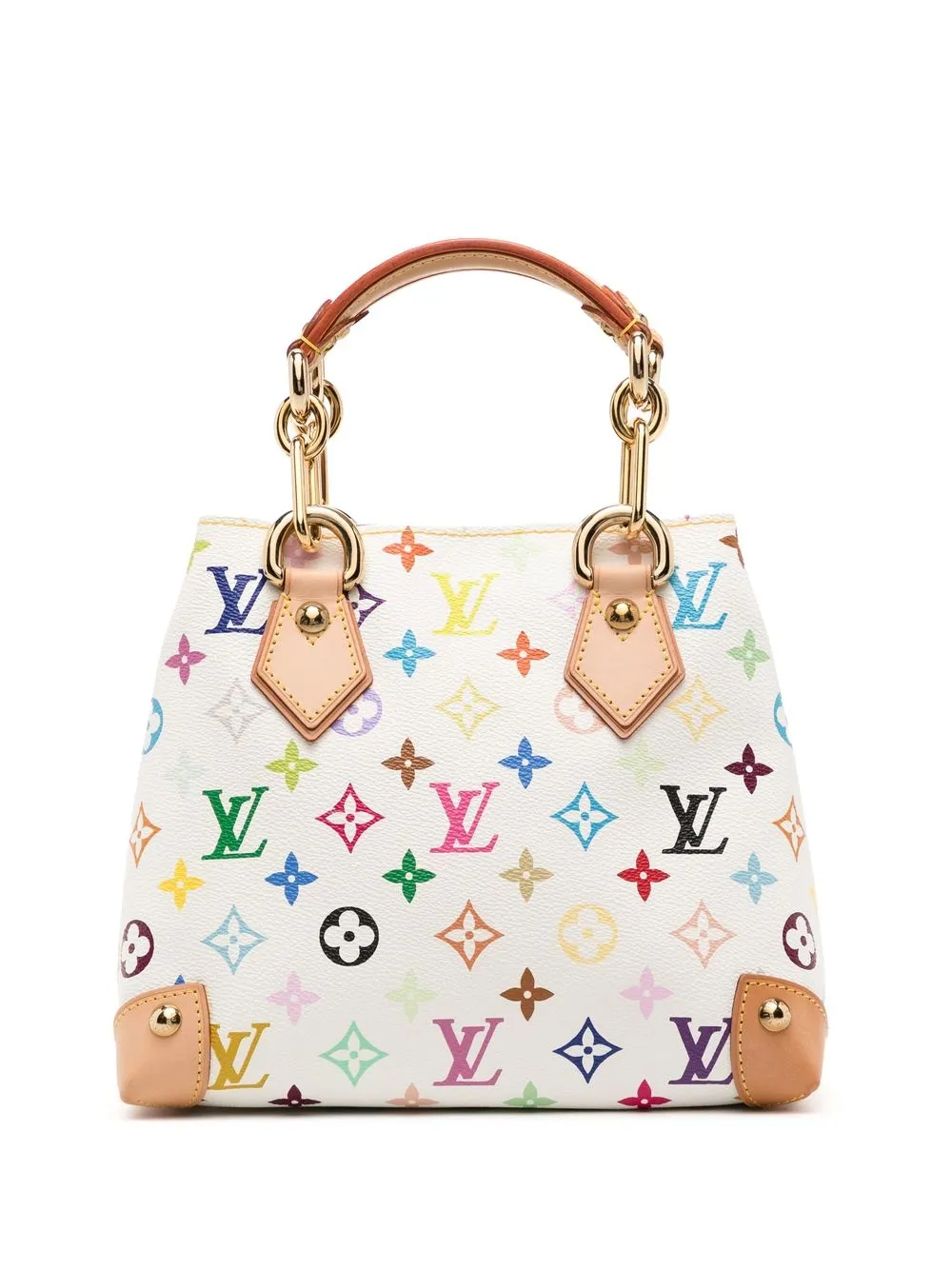 

Louis Vuitton 2005 pre-owned monogram multicolour Audra handbag - White