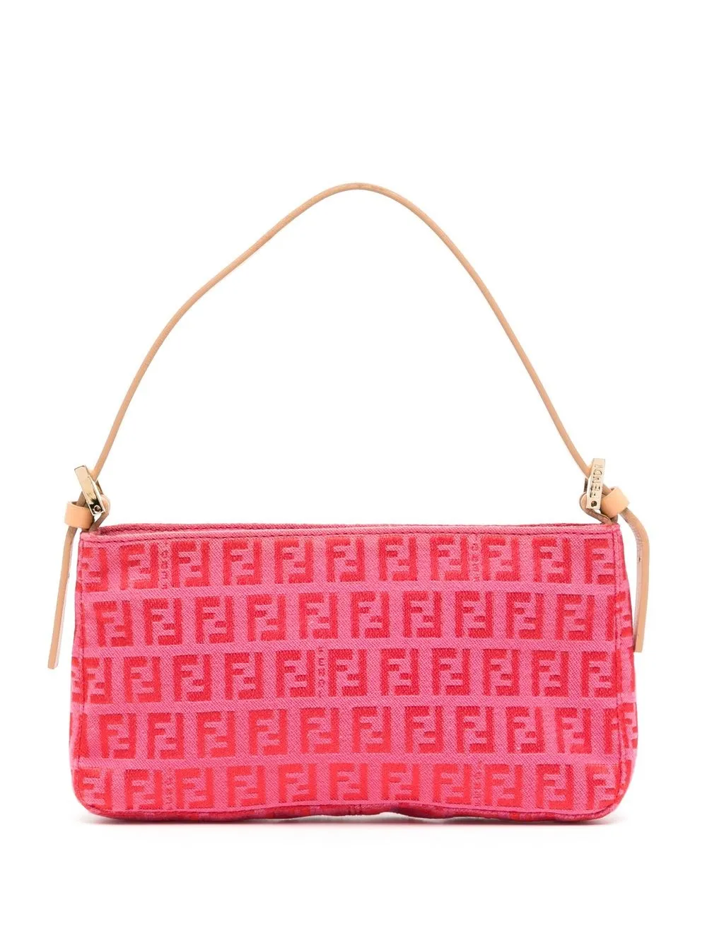 

Fendi Pre-Owned 1990-2000 Zucchino mini zipped handbag - Pink