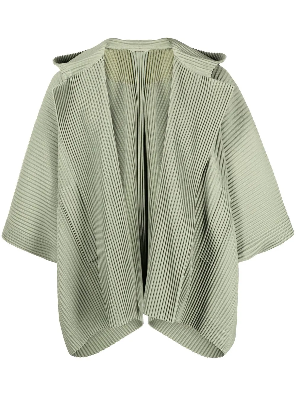 

Homme Plissé Issey Miyake MC December pleated jacket - Green