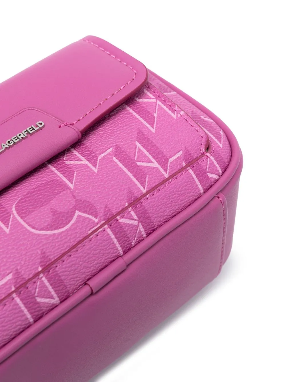 Karl Lagerfeld Logo Camera Bag In Pink ModeSens