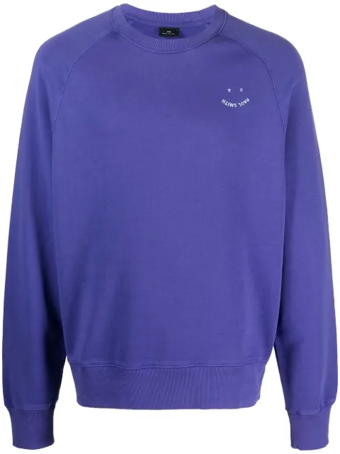 PS Paul Smith embroidered-logo long-sleeve sweatshirt
