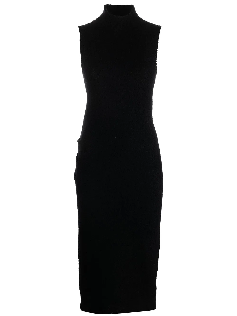 

Helmut Lang high-neck sleeveless midi dress - Black