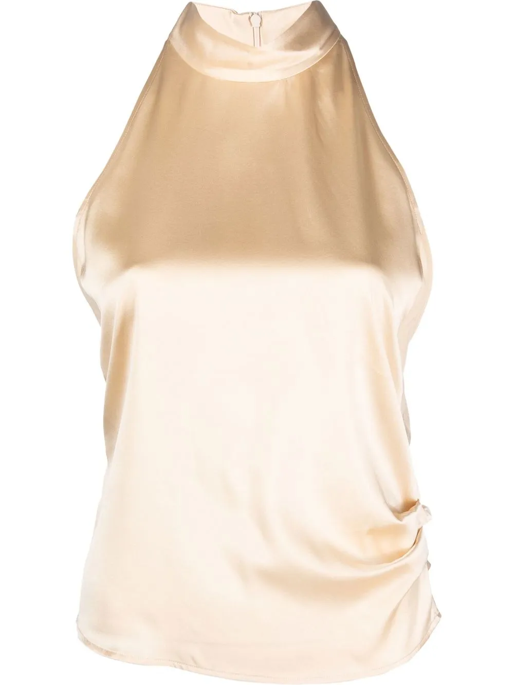 Helmut Lang Oberteil Aus Satin Aus Einer Seidenmischung In Neutrals