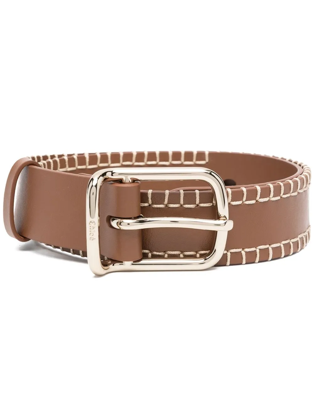 

Chloé Louela leather belt - Brown