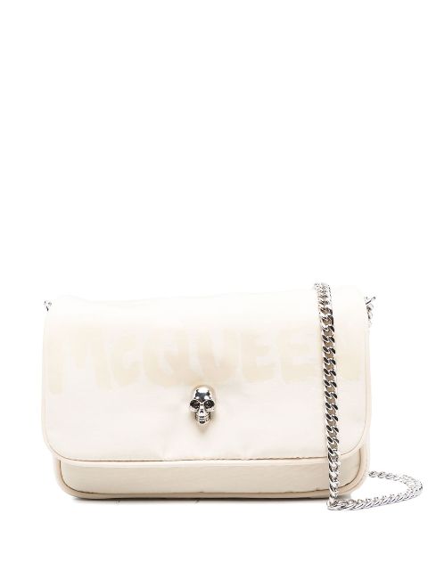 Alexander McQueen skull-plaque crossbody bag Women