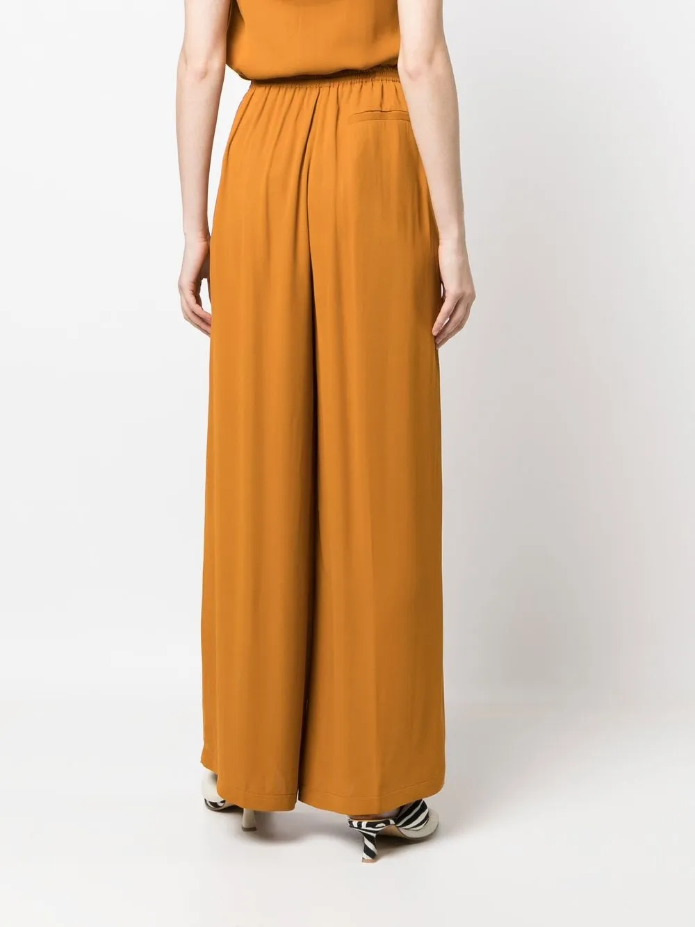 Forte Forte Pantalones Anchos Elásticos Farfetch
