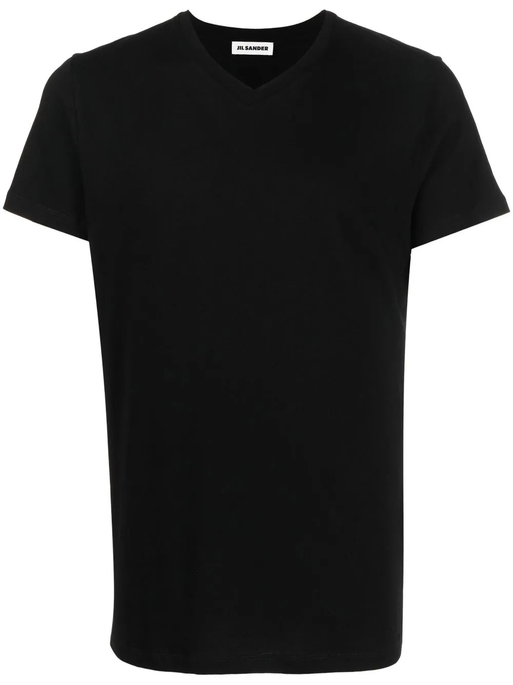 

Jil Sander V-neck cotton T-shirt - Black