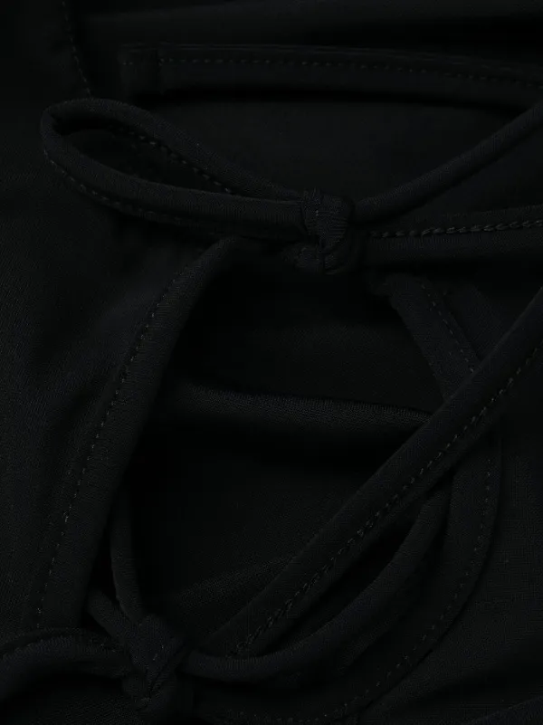 Rick Owens ワンショルダー水着 | ブラック | FARFETCH JP