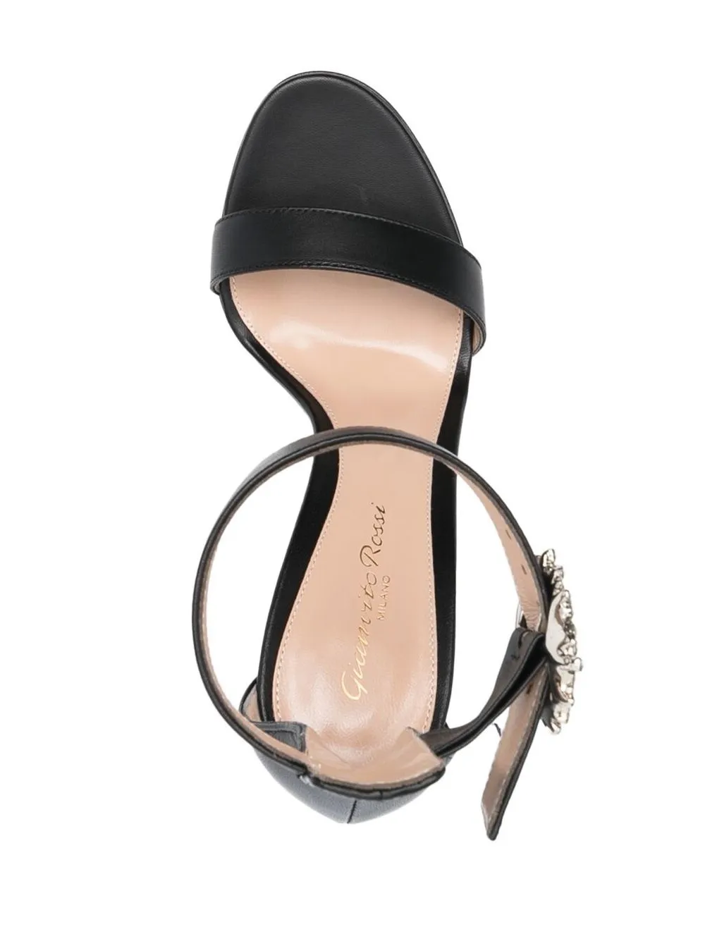 Affordable Gianvito Rossi Portofino 110mm crystal-buckle sandals Women