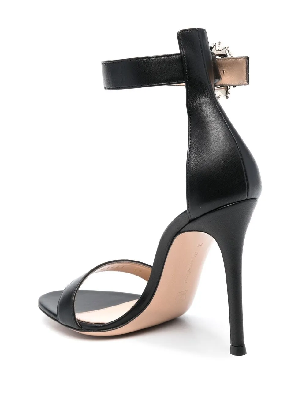 Affordable Gianvito Rossi Portofino 110mm crystal-buckle sandals Women
