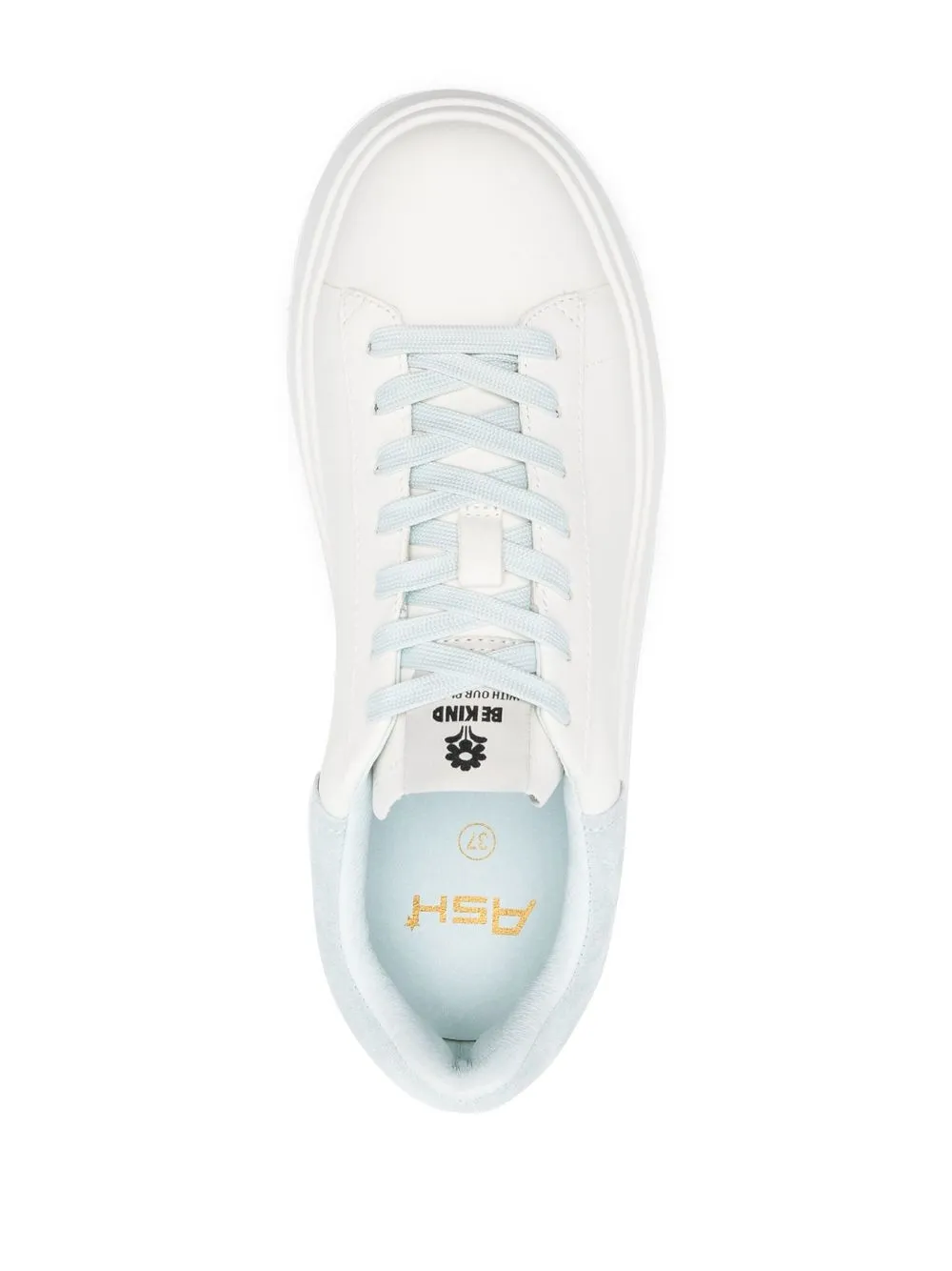 Ash Low-top Platform Sneakers In Weiss