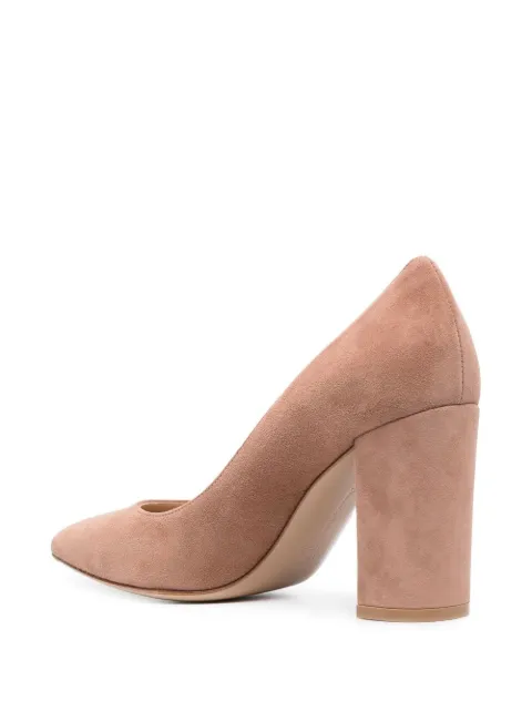 Gianvito Rossi Piper 85mm pointed-toe pumps G2137585RICCAM - 2