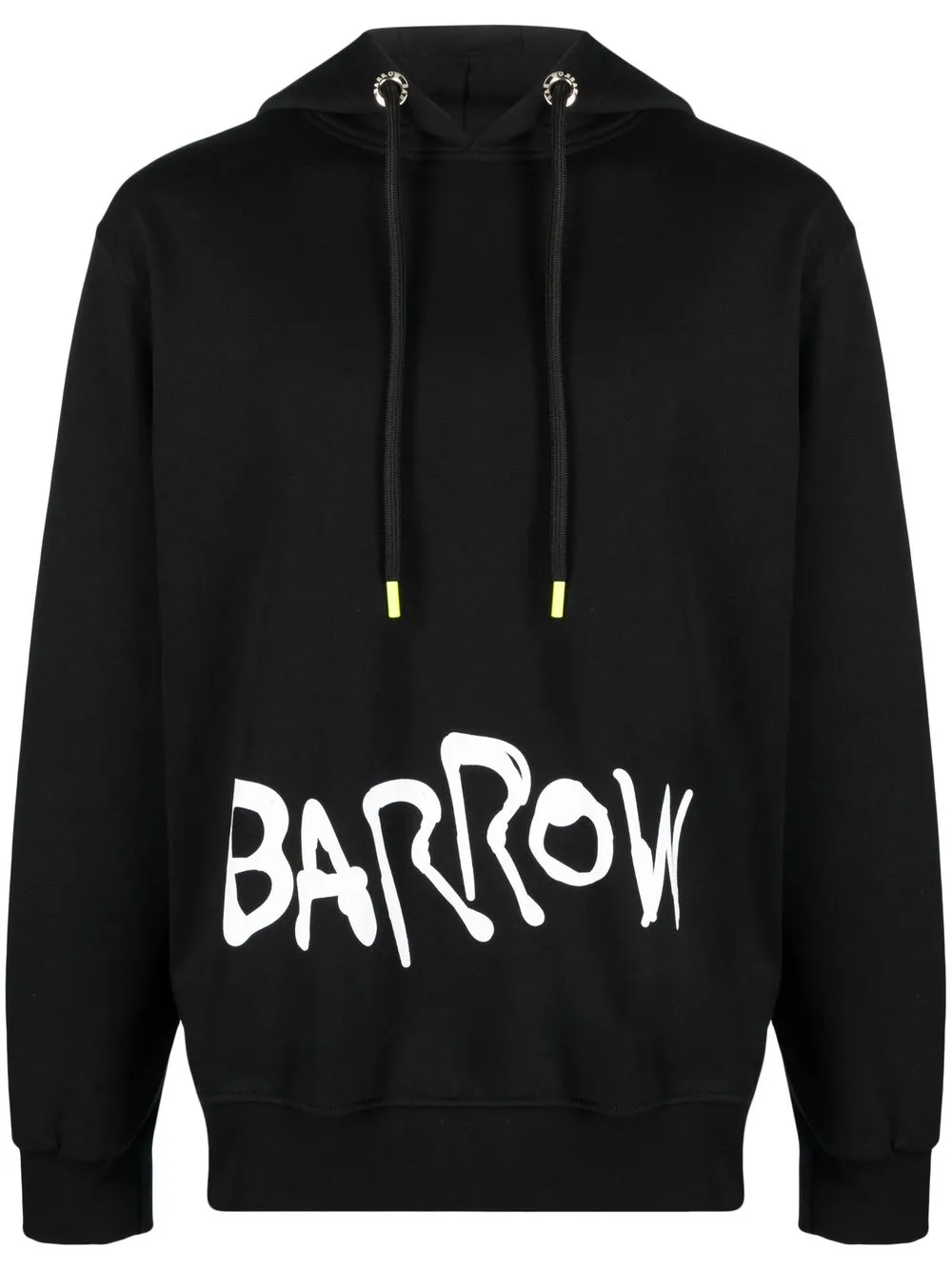 

BARROW logo-print drawstring hoodie - Black