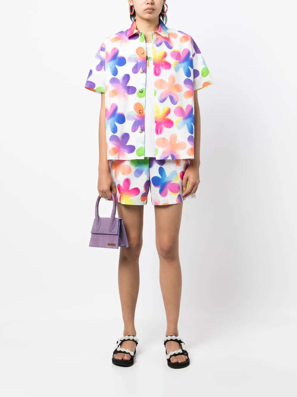 Mira Mikati Blouse met bloemenprint - Veelkleurig