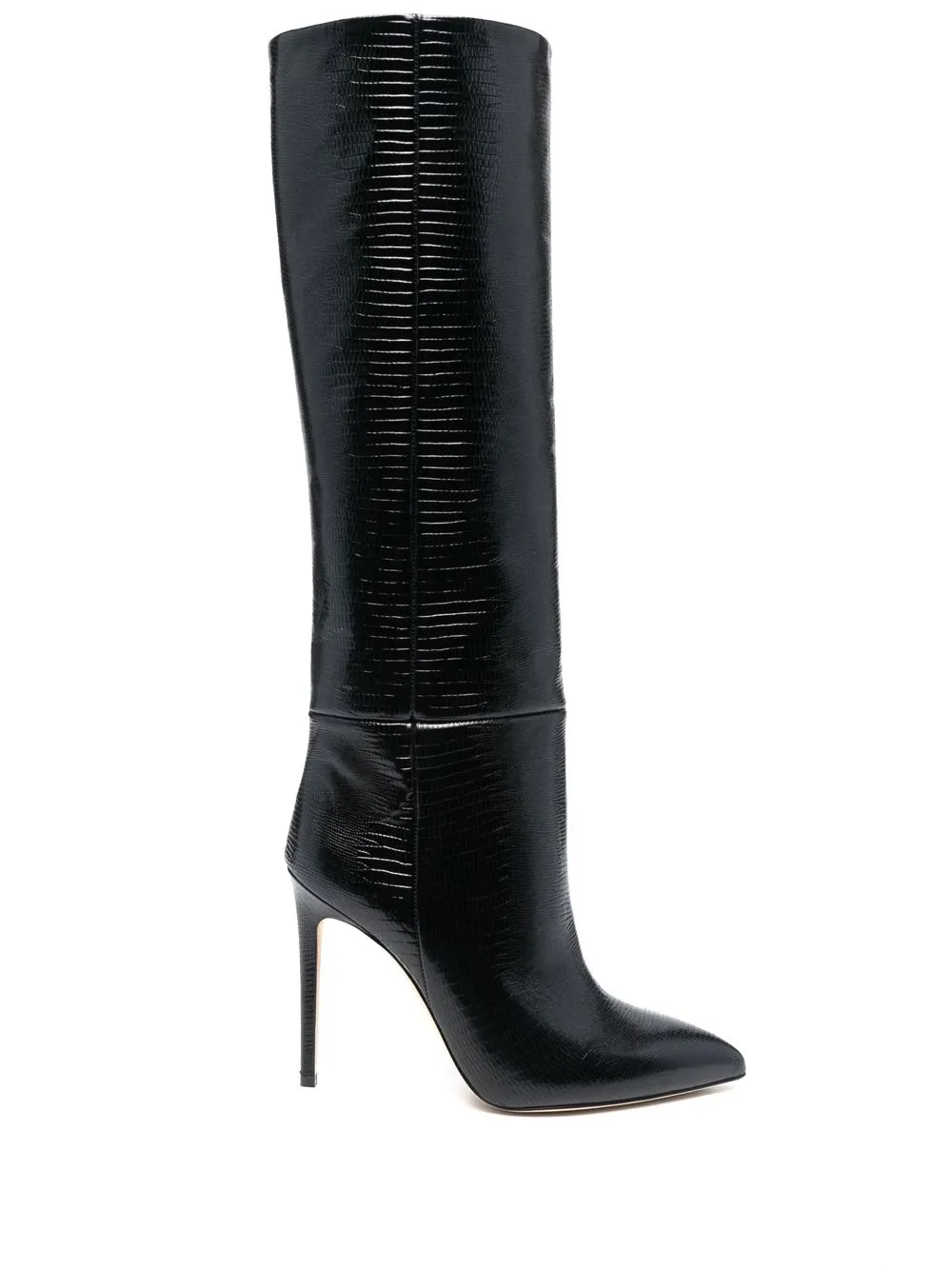 

Paris Texas 115mm leather stiletto boots - Black